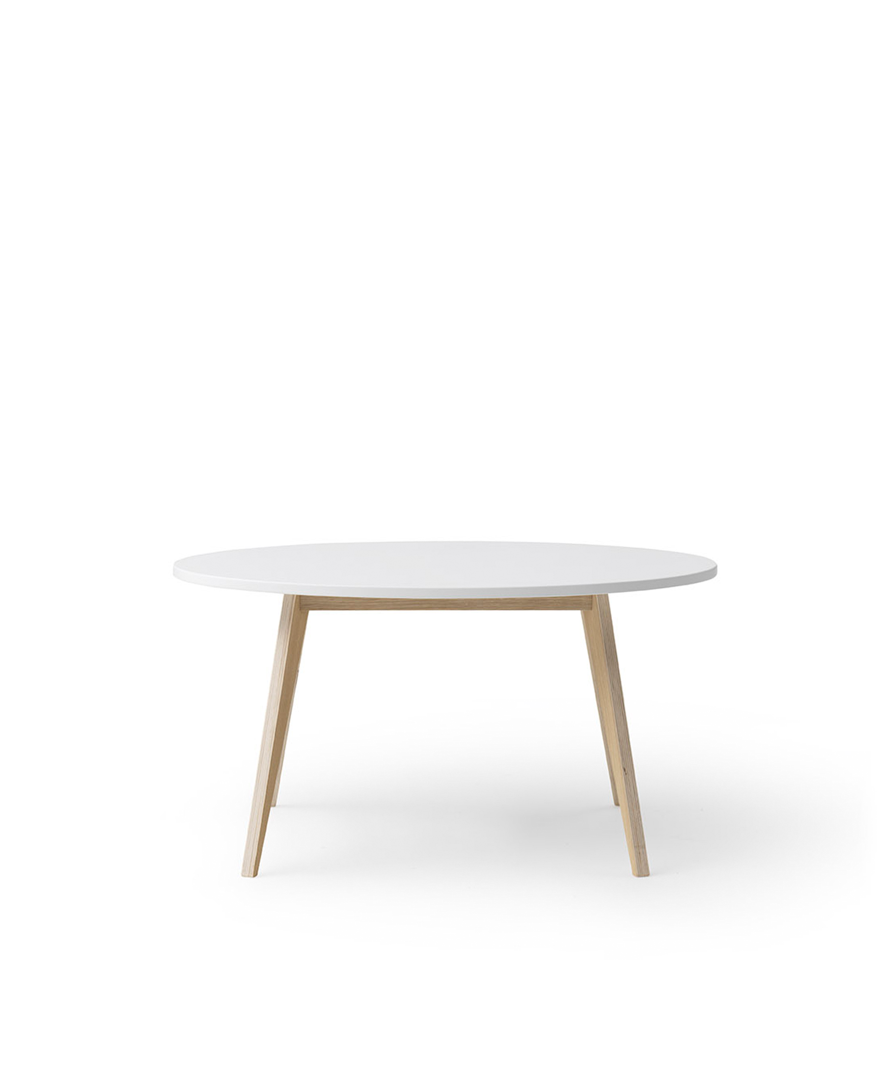 Wood PingPong table, white/oak - Bubbadue