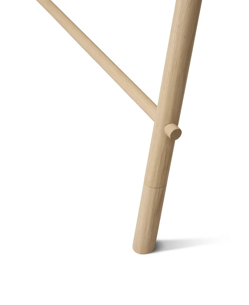 Camp Junior Desk Adjustable - White/Oak - Bubbadue