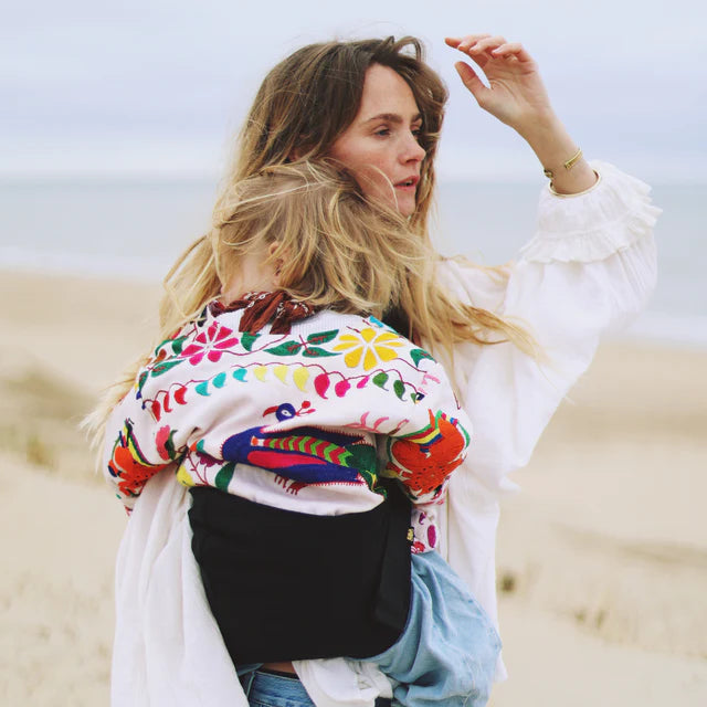Wild Ride Toddler Carrier Black Linen
