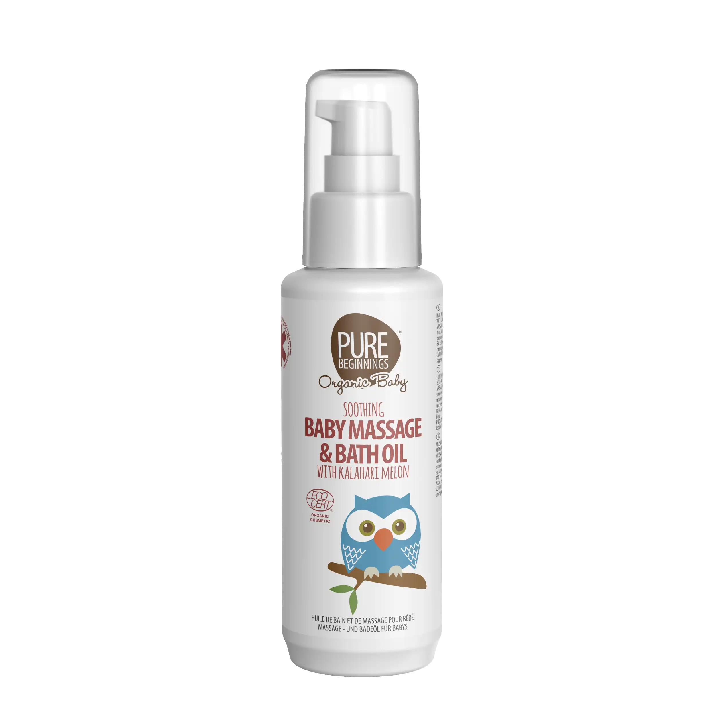 Pure Beginnings Baby Massage & Bath Oil 100ml