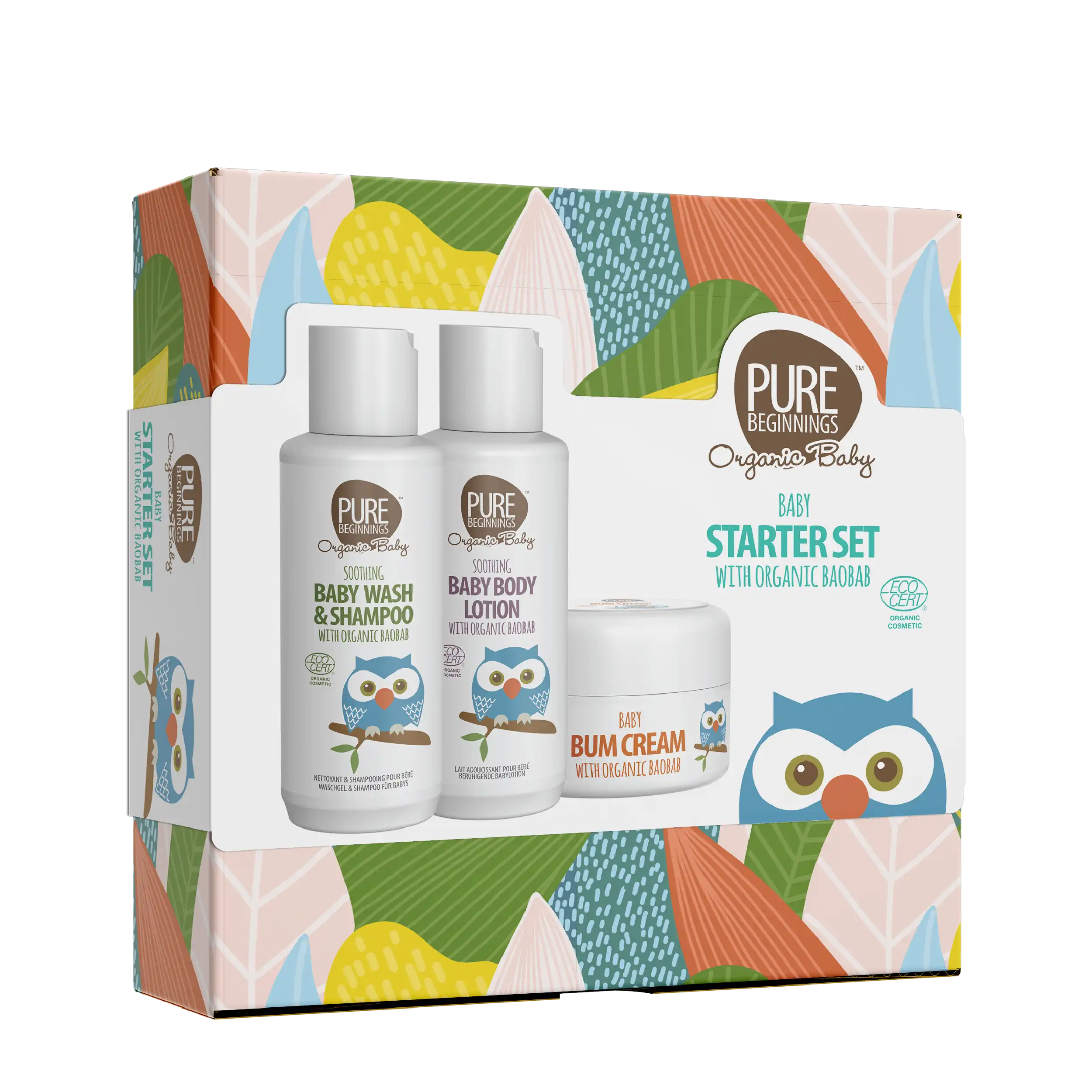 Pure Beginnings Organic Baby Starter Gift Set