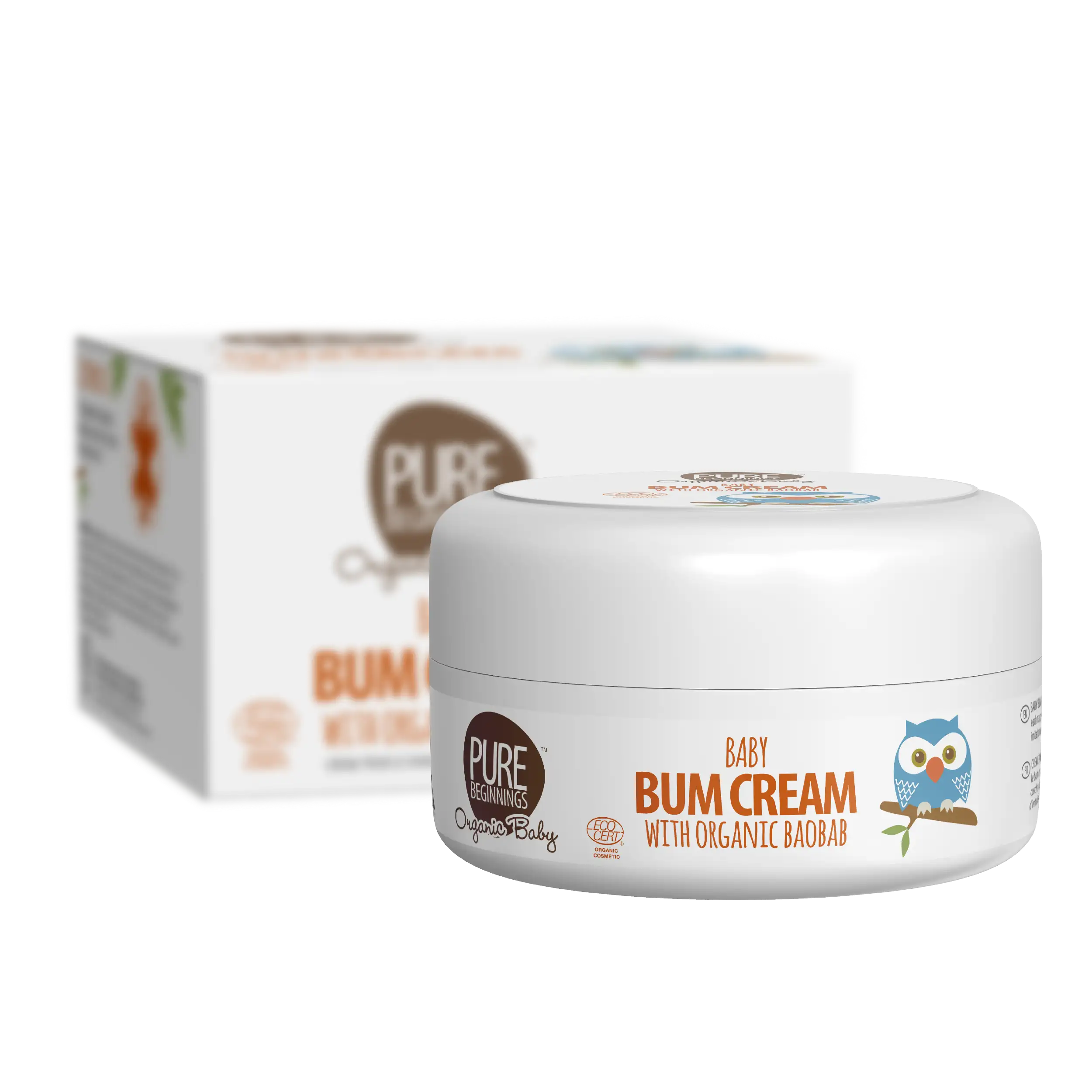 Pure Beginnings Baby Bum Cream Baobab