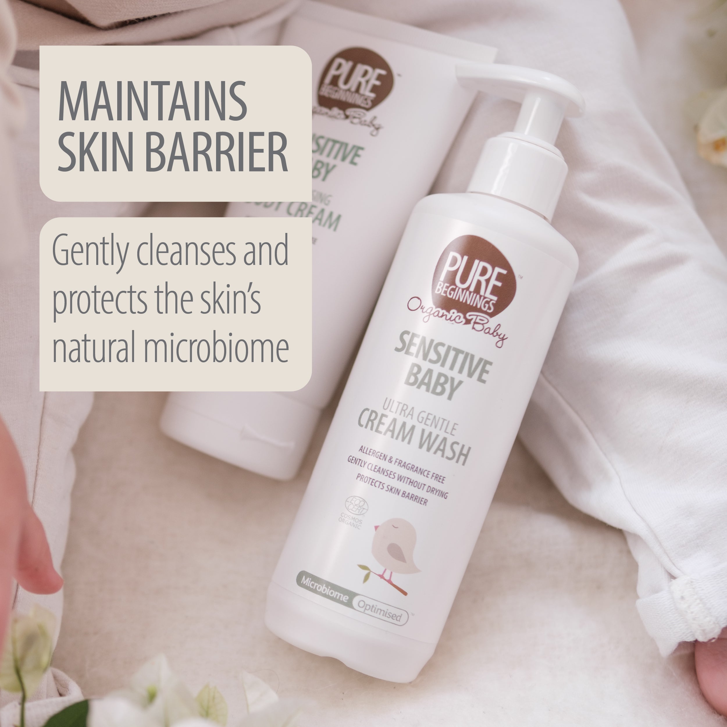 Sensitive Baby Ultra Gentle Cream Wash