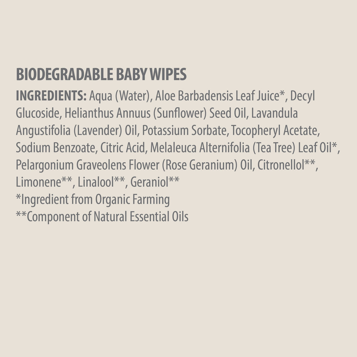 Biodegradable Baby Wipes Six Pack