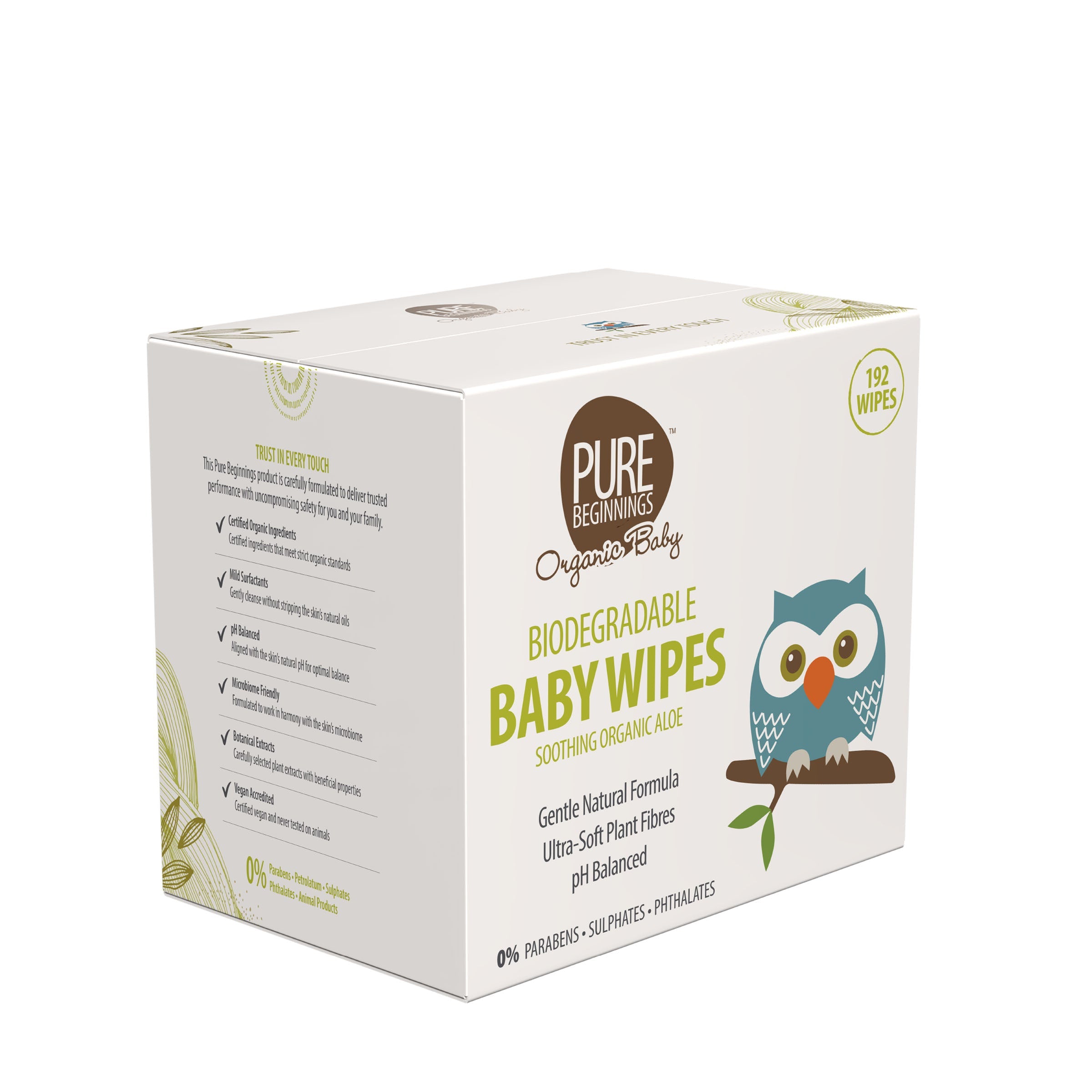 Biodegradable Baby Wipes Six Pack