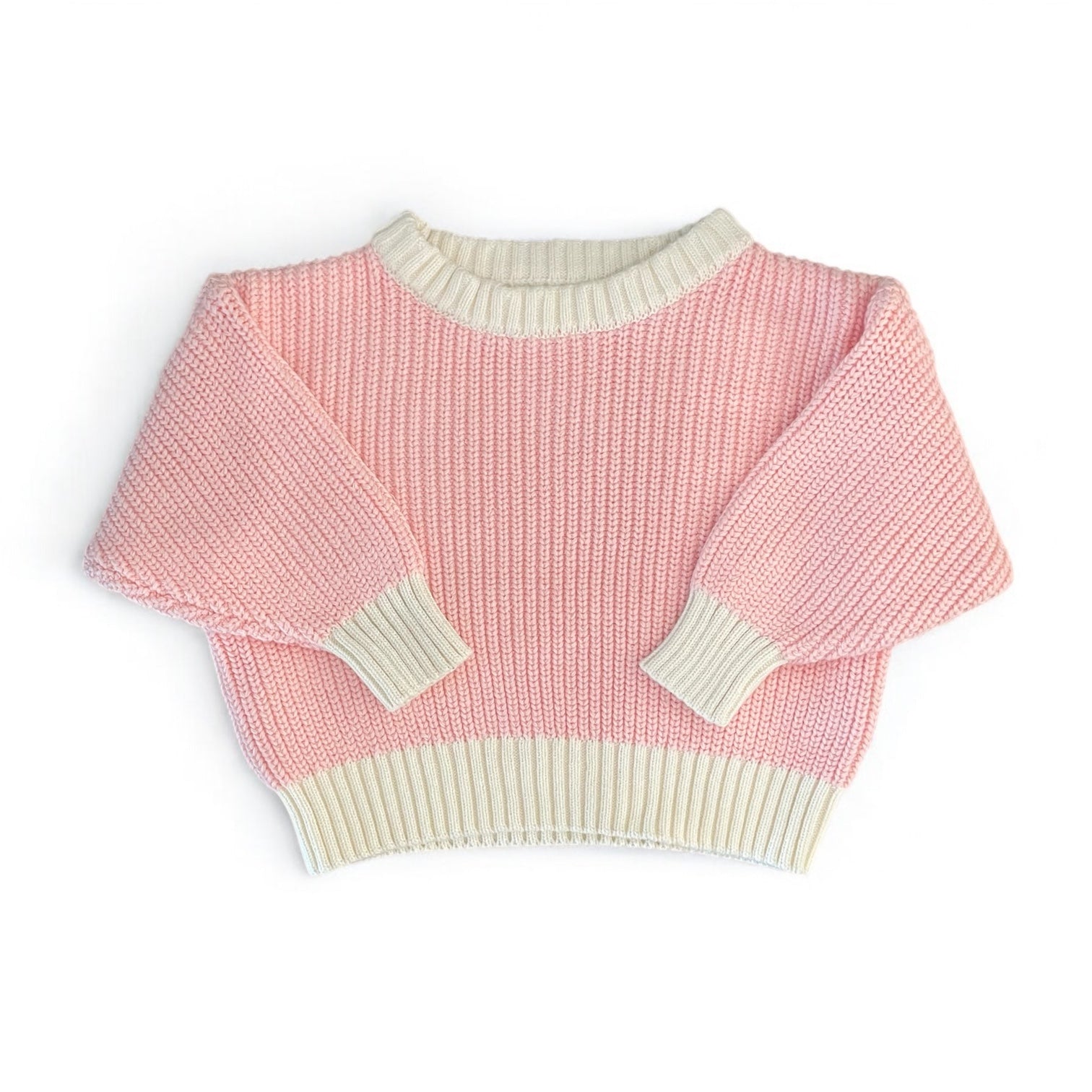Knitted Jersey And Bloomers Set (0-6 Months) - Pink - Bubbadue