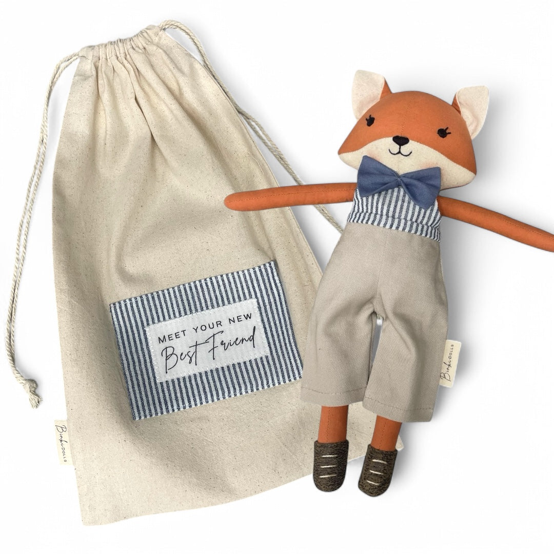 Fabian The Fox - Binki Doll - Bubbadue