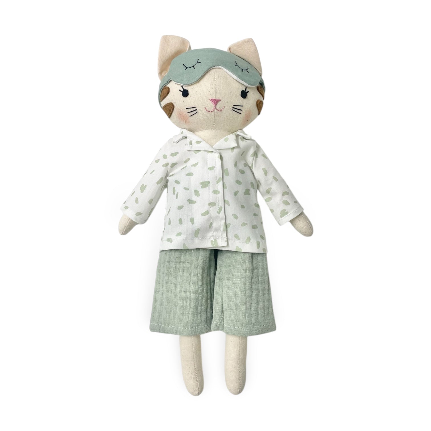 Caleb The Sleepy Cat - Binki Doll - Bubbadue