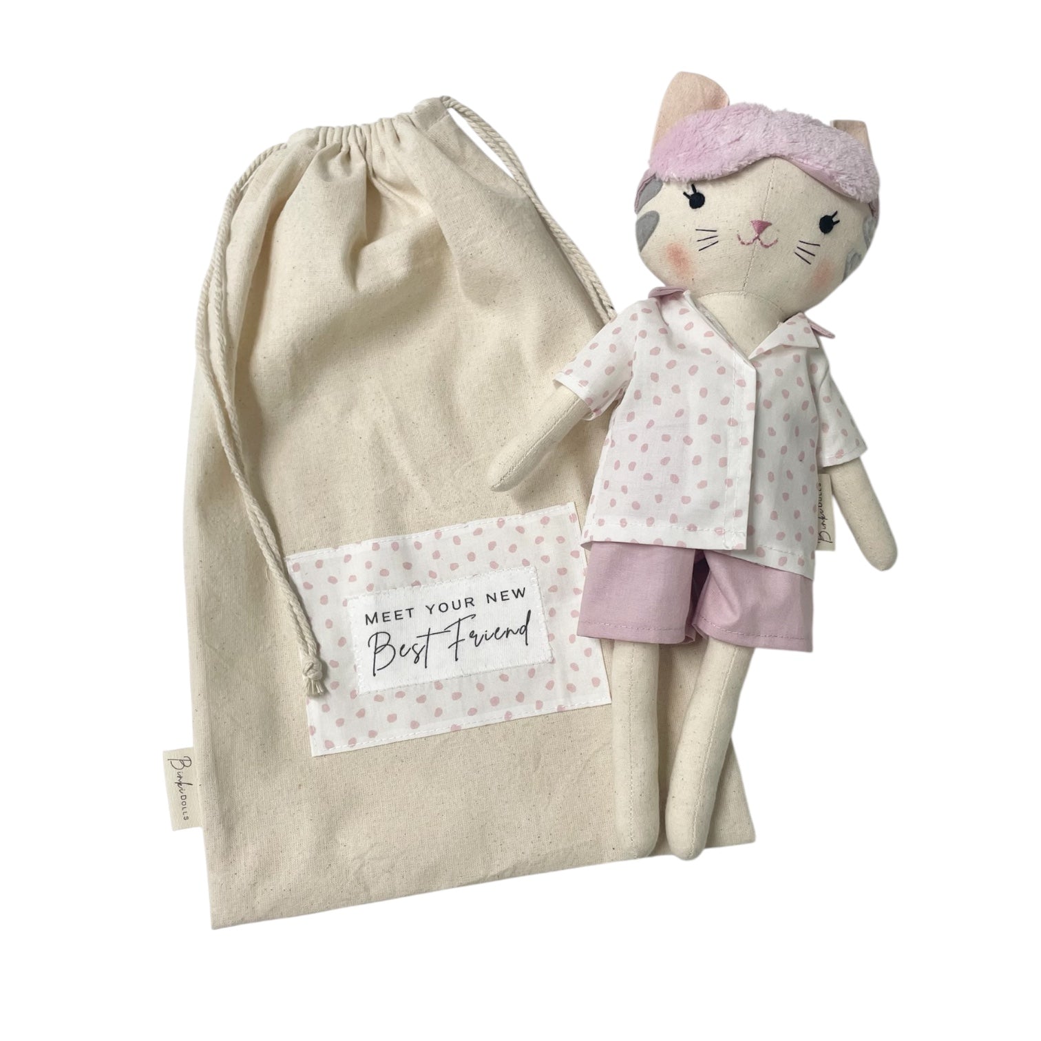 Candy The Sleepy Cat - Binki Doll