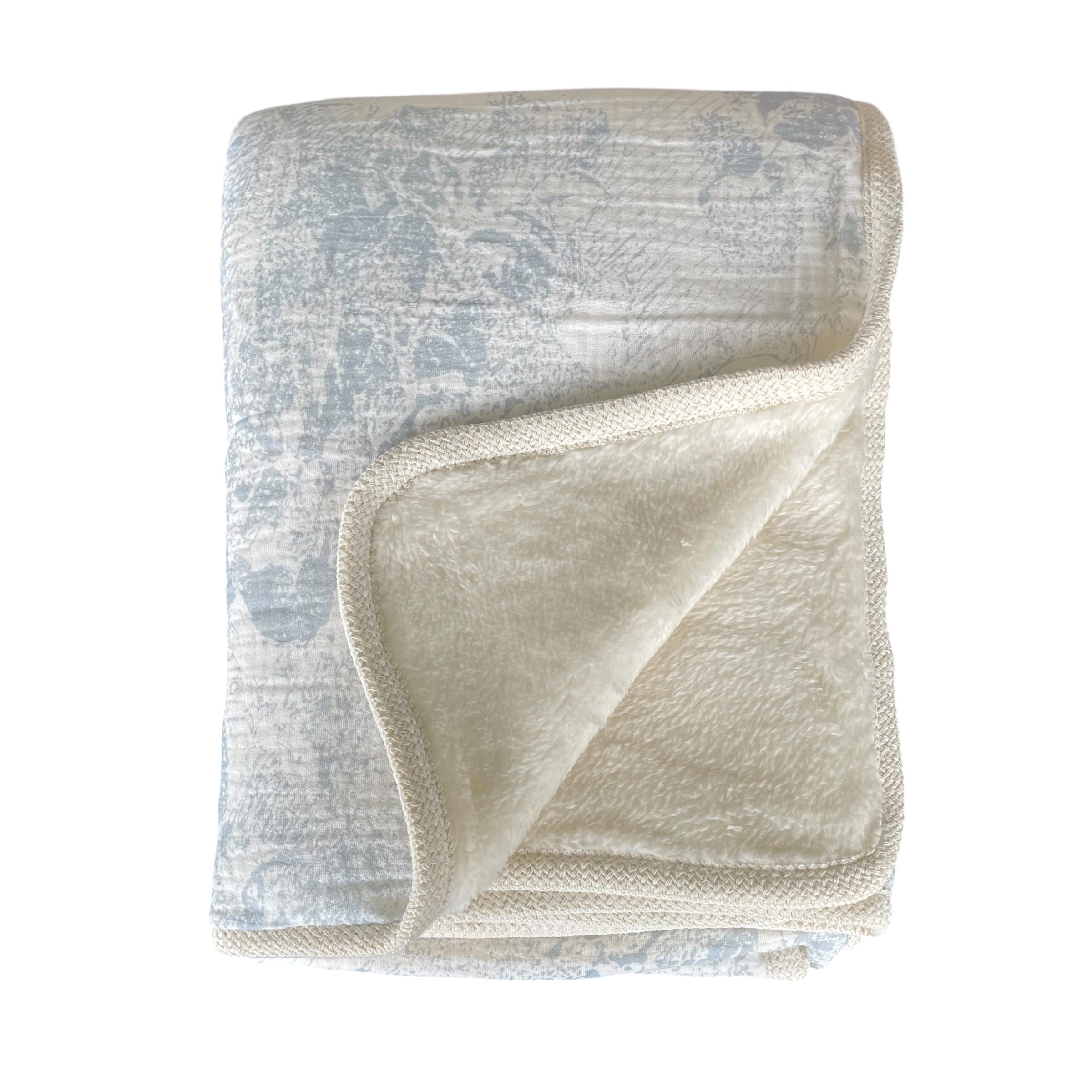 Sienna Deluxe Fleece Blanket - Skye