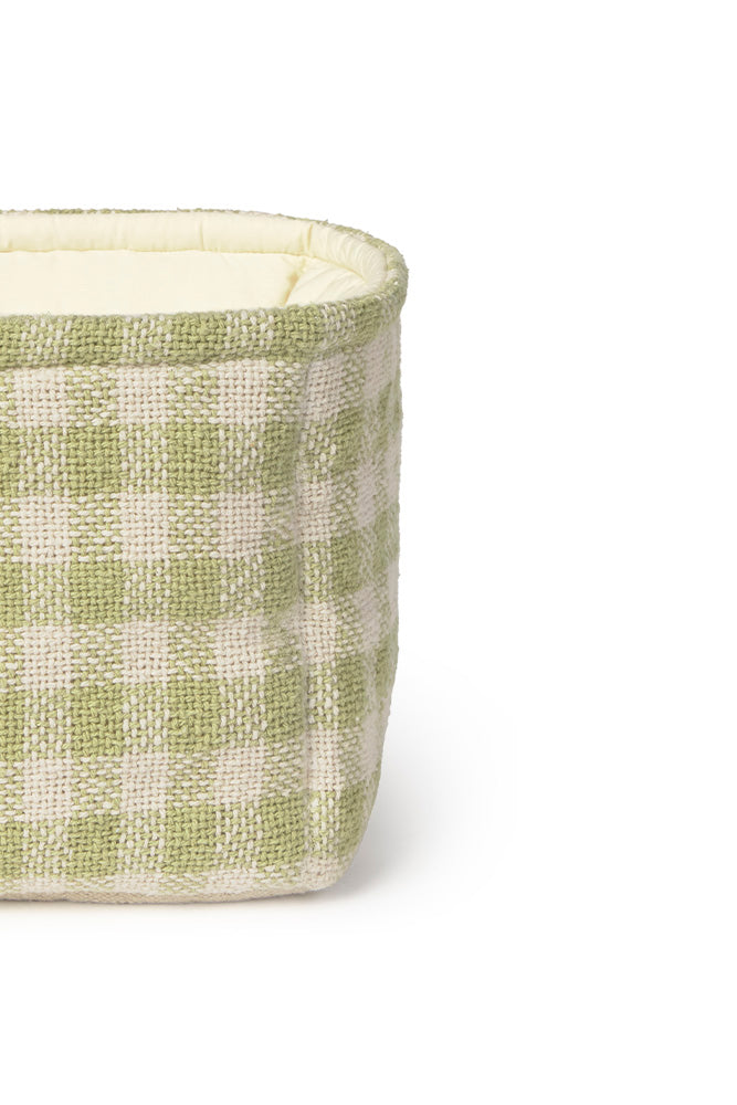 Lorena Canals Quilted Basket - Matcha