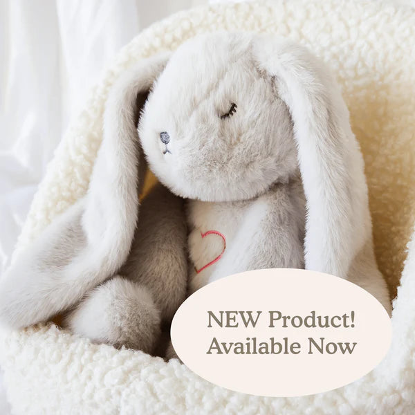 Lulla Bunny Grey | All Night Baby Sleep Soother