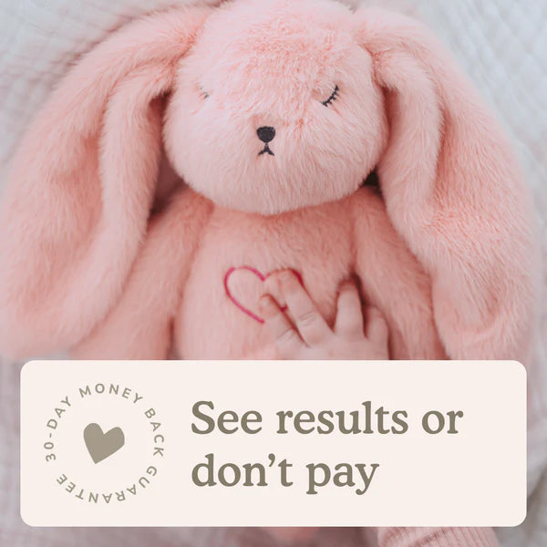 Lulla Bunny Pink | All Night Baby Sleep Soother