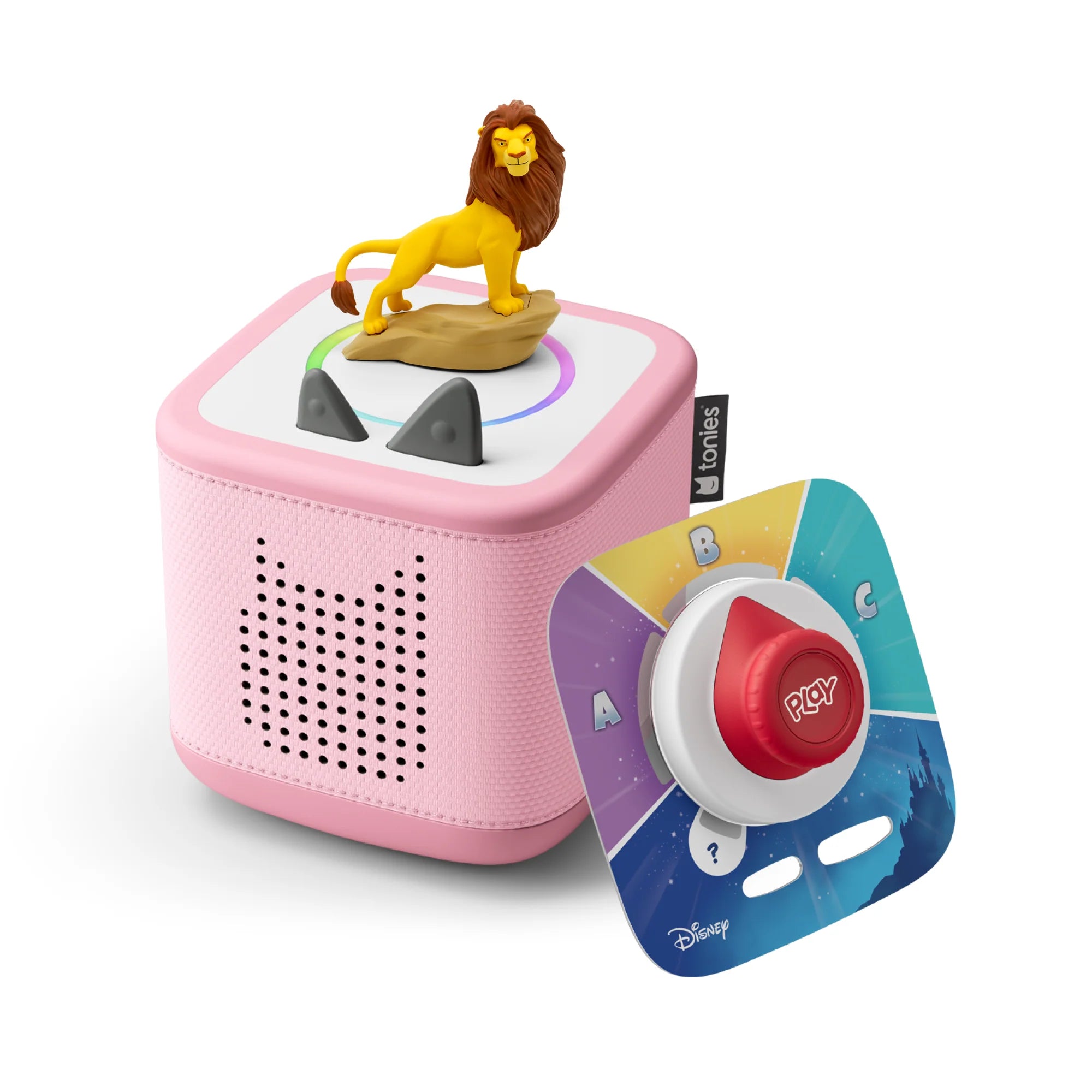 Toniebox 2 Lion King Play Set, Cloud Pink