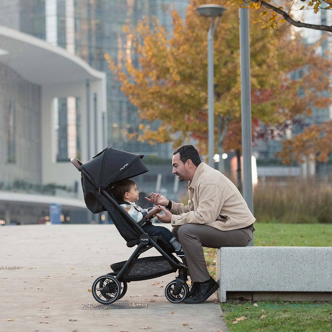 Nuna TRVL lx Stroller - Caviar