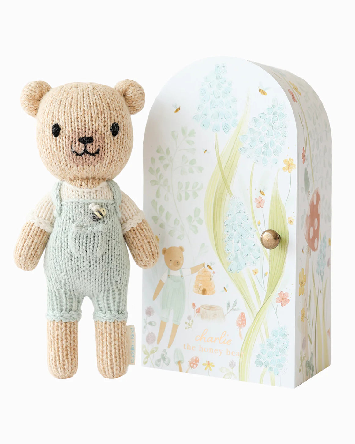 Tiny Charlie the Honey Bear - Cuddle + Kind - Bubbadue