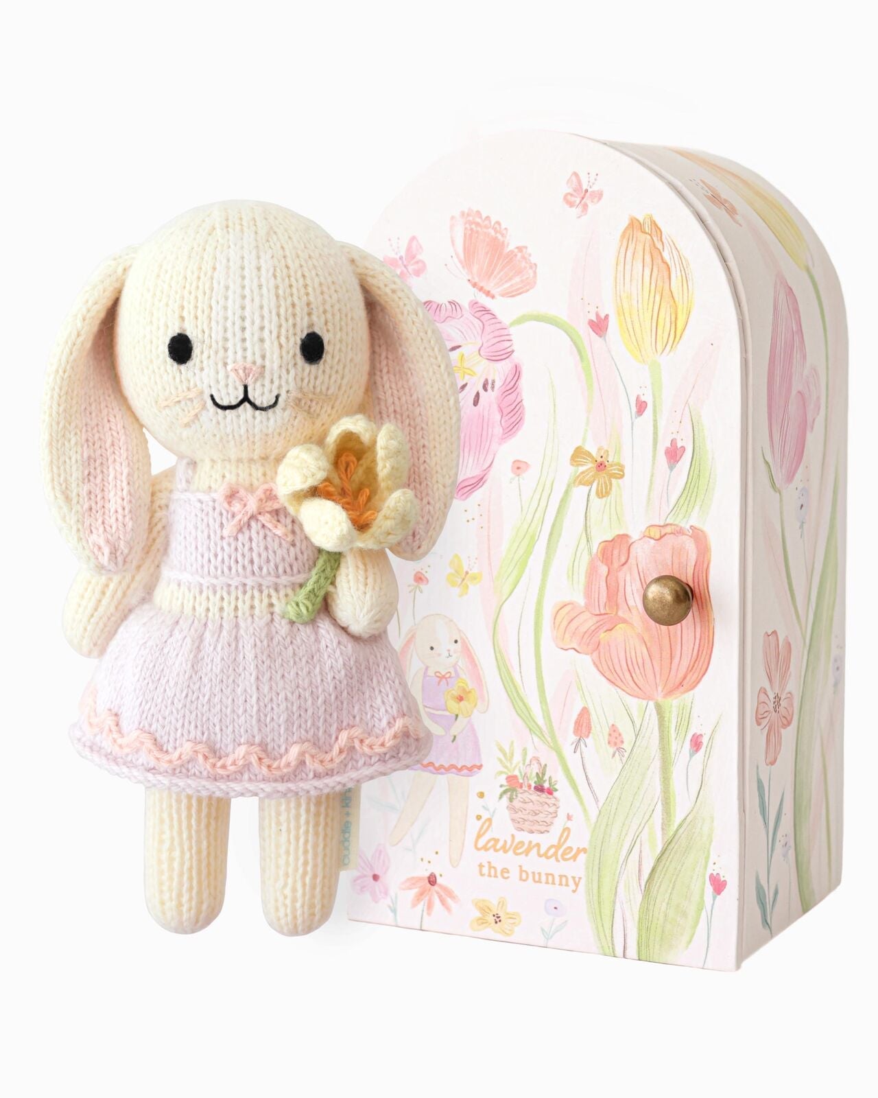 Tiny Lavender the Bunny - Cuddle + Kind - Bubbadue