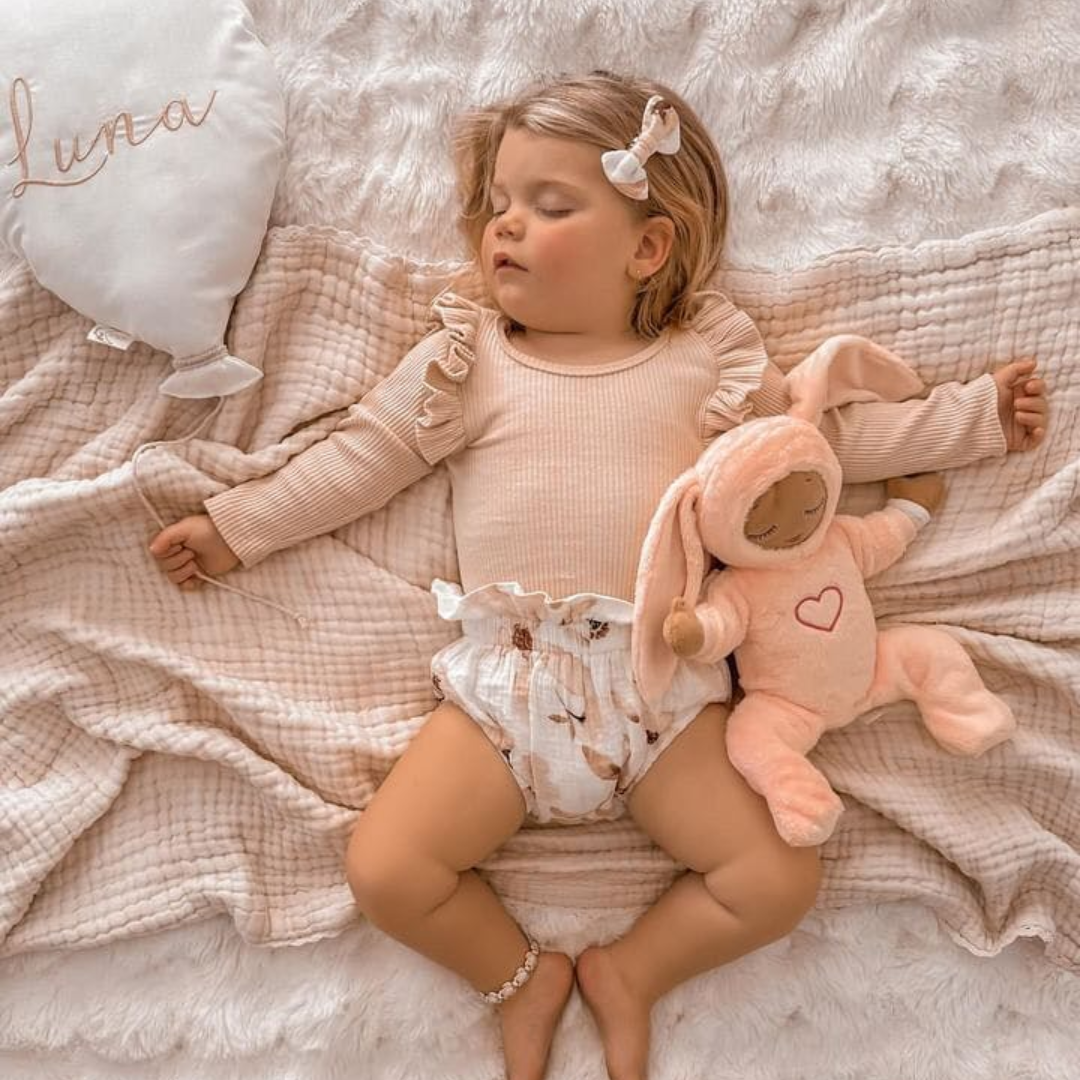 Lulla Doll - Coral | All Night Baby Sleep Soother - Bubbadue