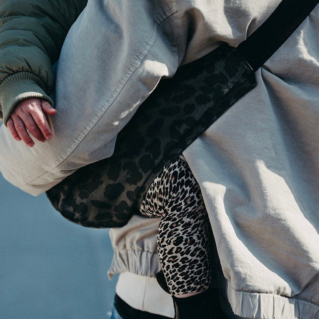 Wild Ride Toddler Carrier Grey Leopard