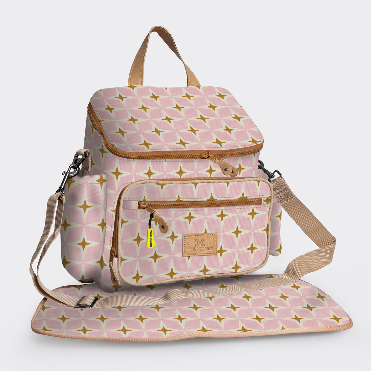 Thandana Baby Changing Backpack Nova Blush