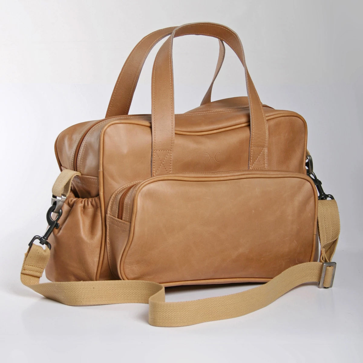 Thandana Baby Changing Bag - Genuine Leather - Hazelnut