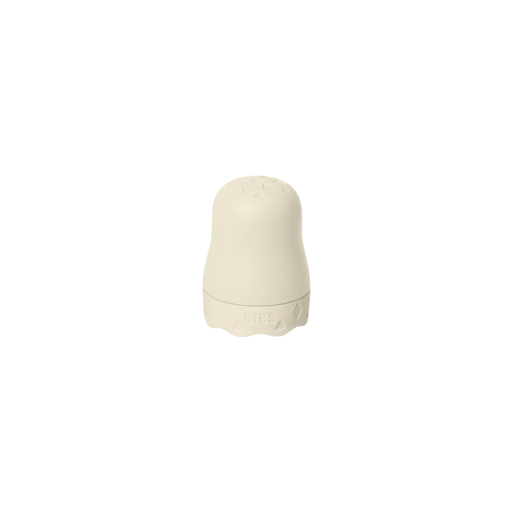 BIBS Boheme Baby Bottle Cap - Ivory - Bubbadue