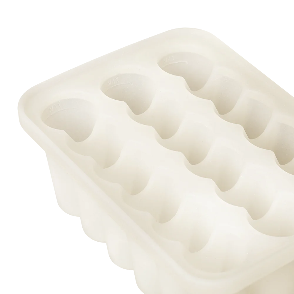 BIBS Baby Food Freezer Tray - Ivory - Bubbadue