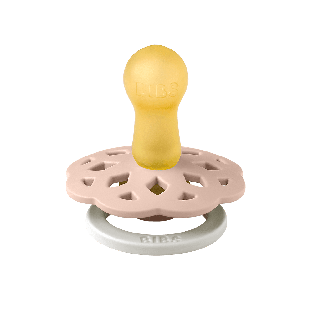 BIBS Boheme Glow Pacifier - Blush