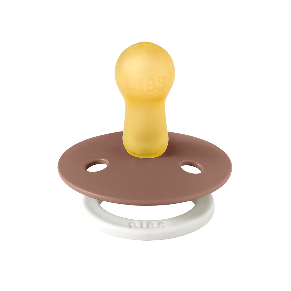 BIBS Colour Night Glow Pacifiers / Dummies - Woodchuck - Bubbadue