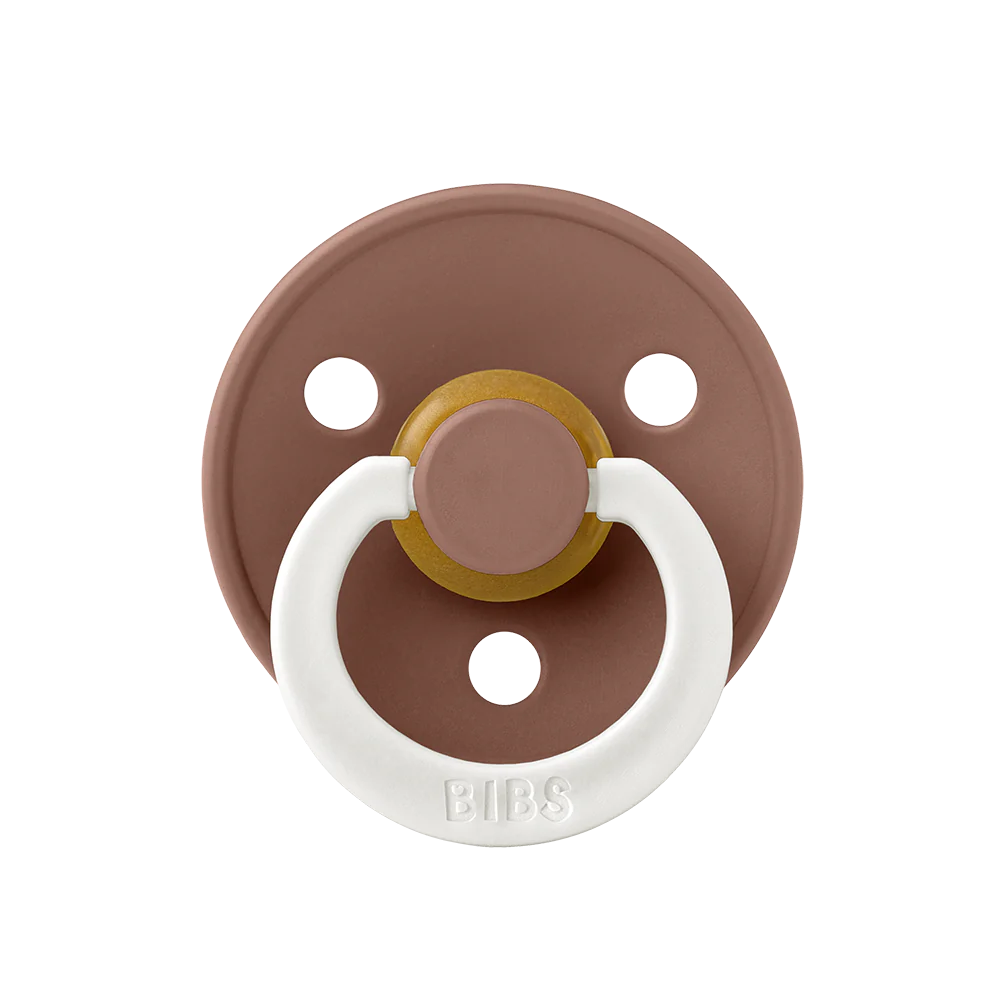 BIBS Colour Night Glow Pacifiers / Dummies - Woodchuck - Bubbadue