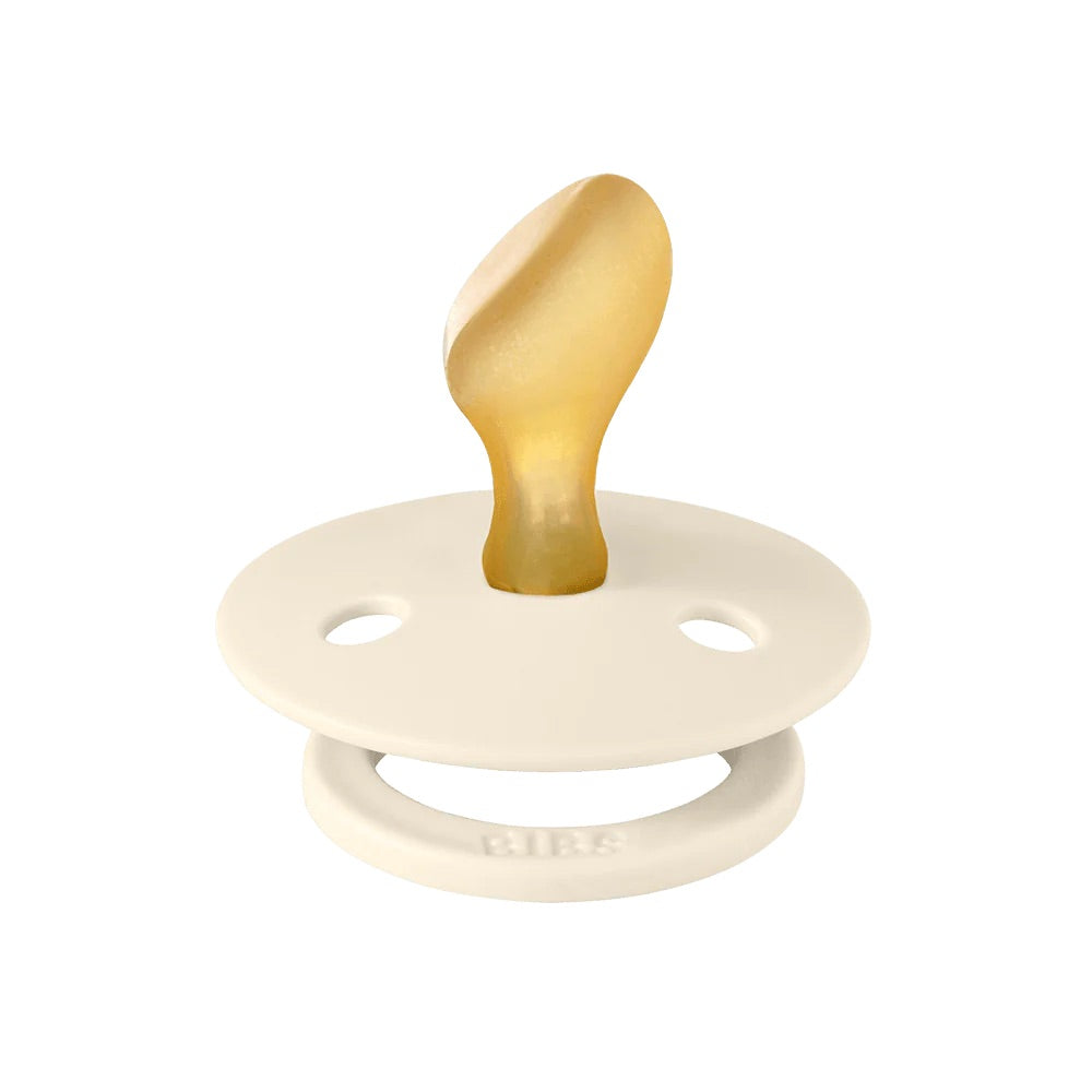 BIBS Colour Pacifiers / Dummies - Anatomical Ivory - Bubbadue