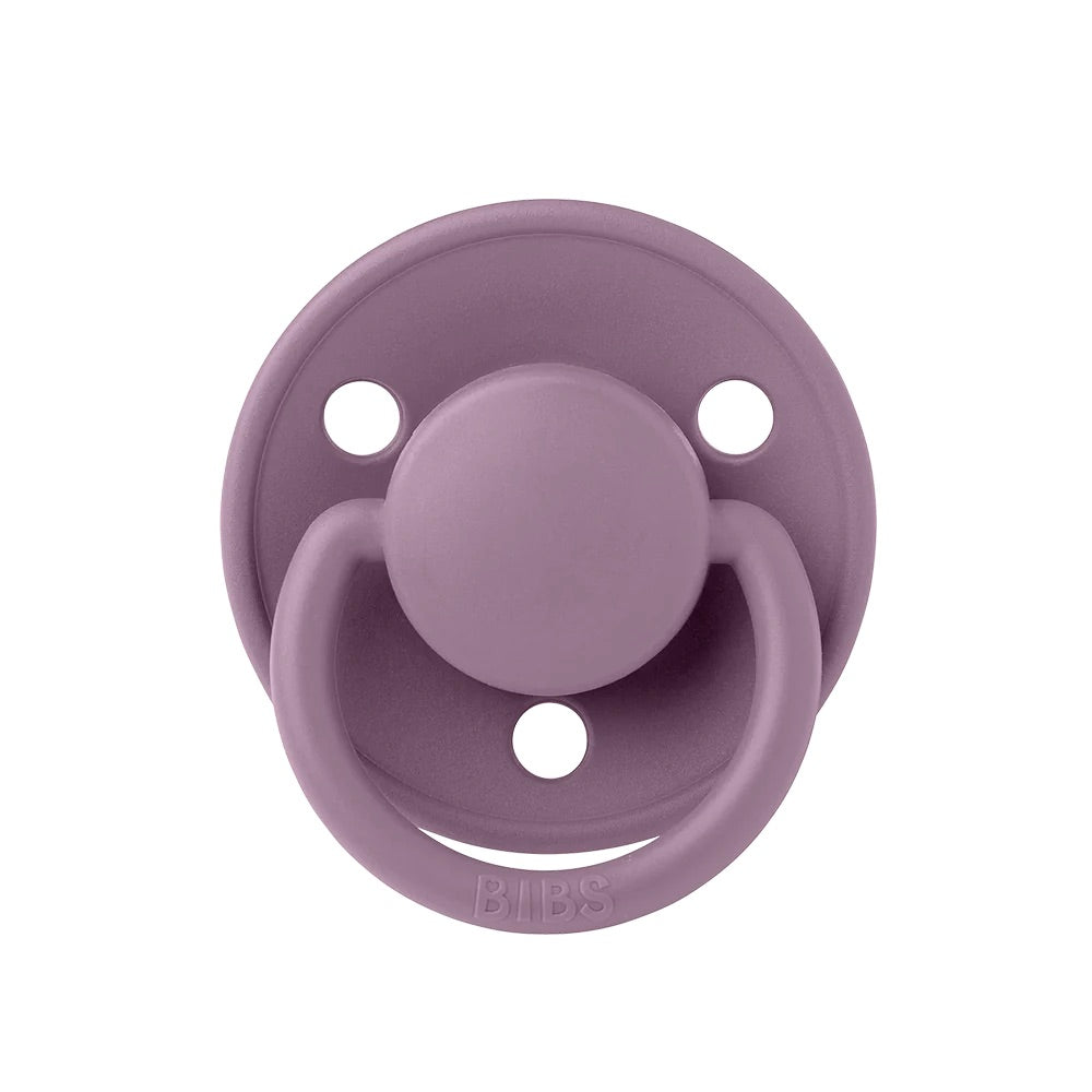 BIBS De Lux Pacifiers / Dummies - Mauve - Bubbadue