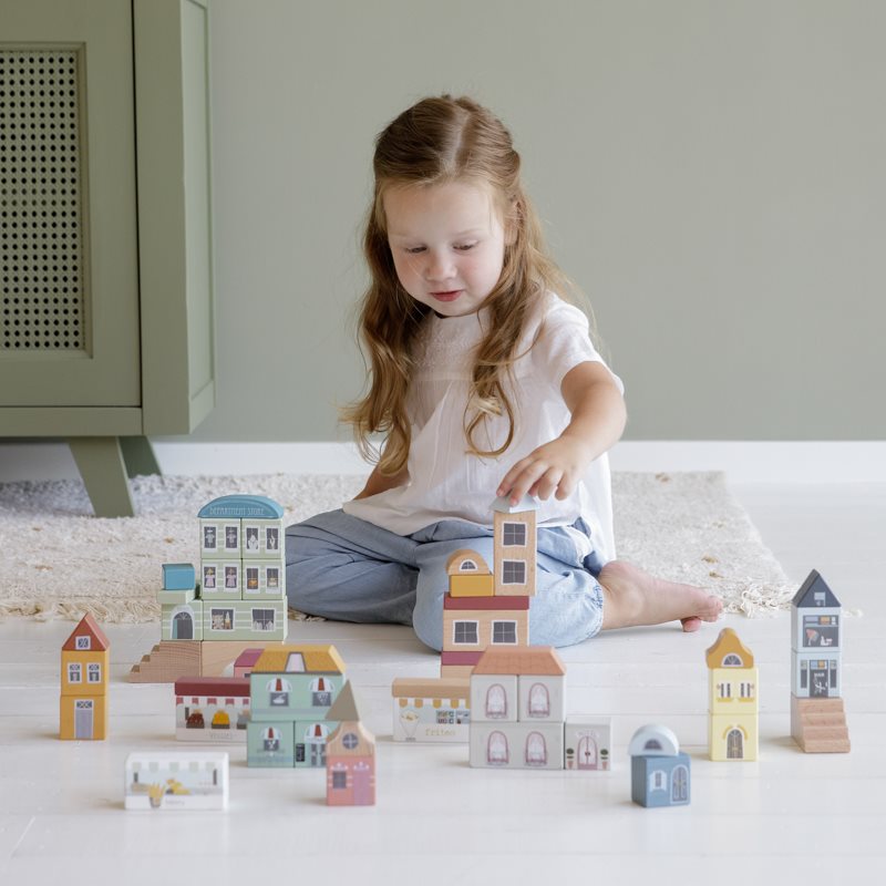 Little Dutch Railway Train Extension Set - Blocks City