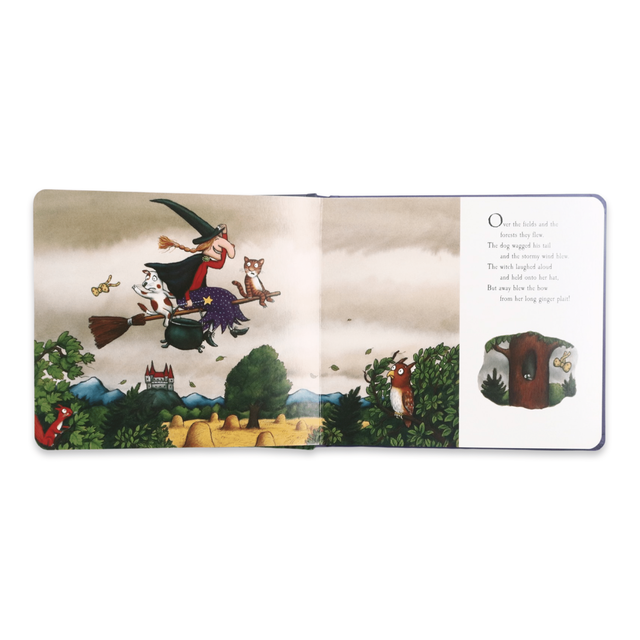 Room On The Broom Board Book - Bubbadue