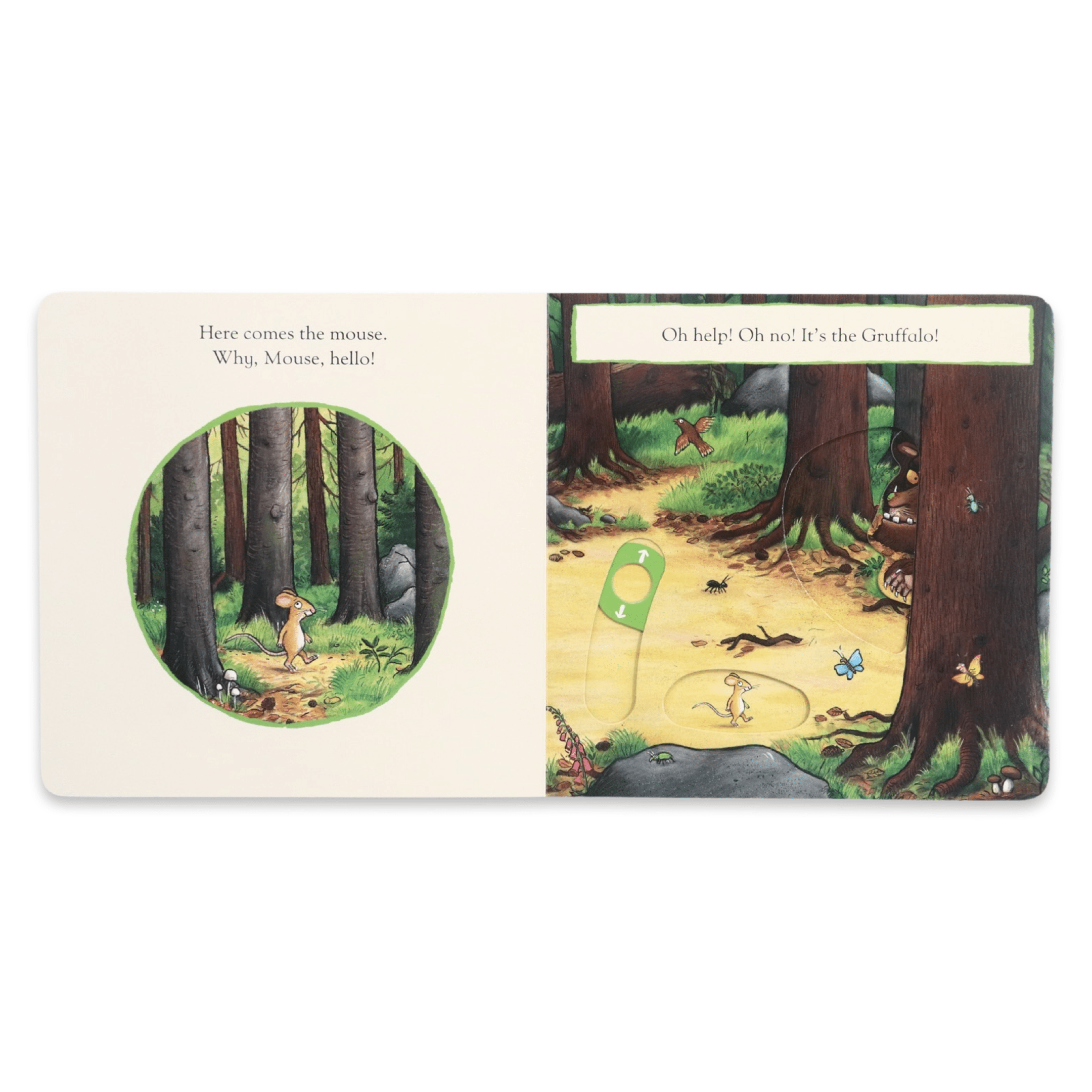 The Gruffalo: A Push, Pull & Slide Board Book - Bubbadue
