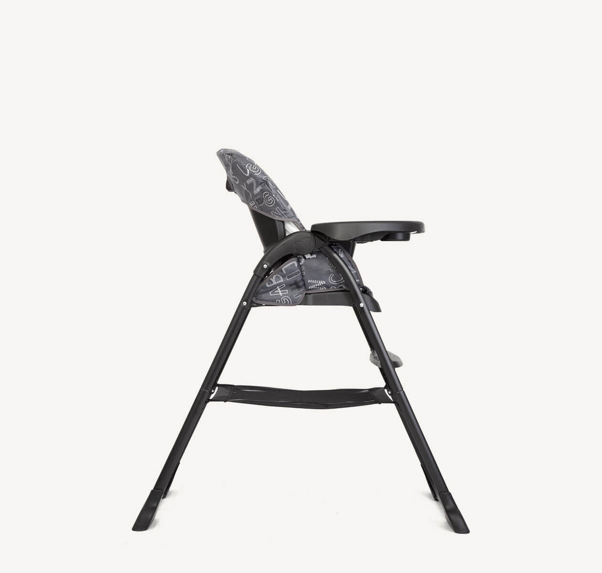 Joie Mimzy Snacker High Chair - ABC Charcoal