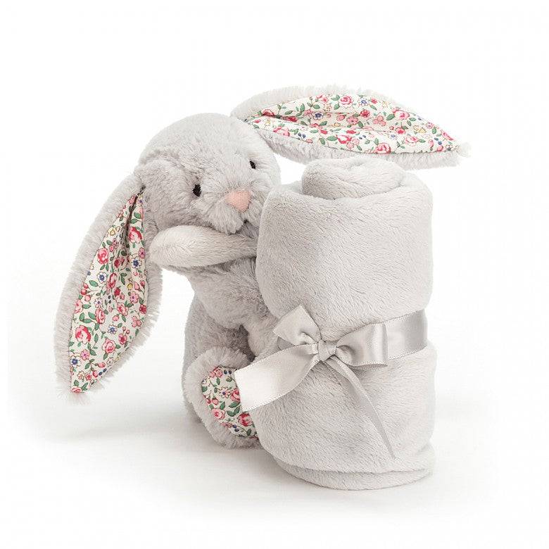 Blossom Silver Bunny Soother - Bubbadue