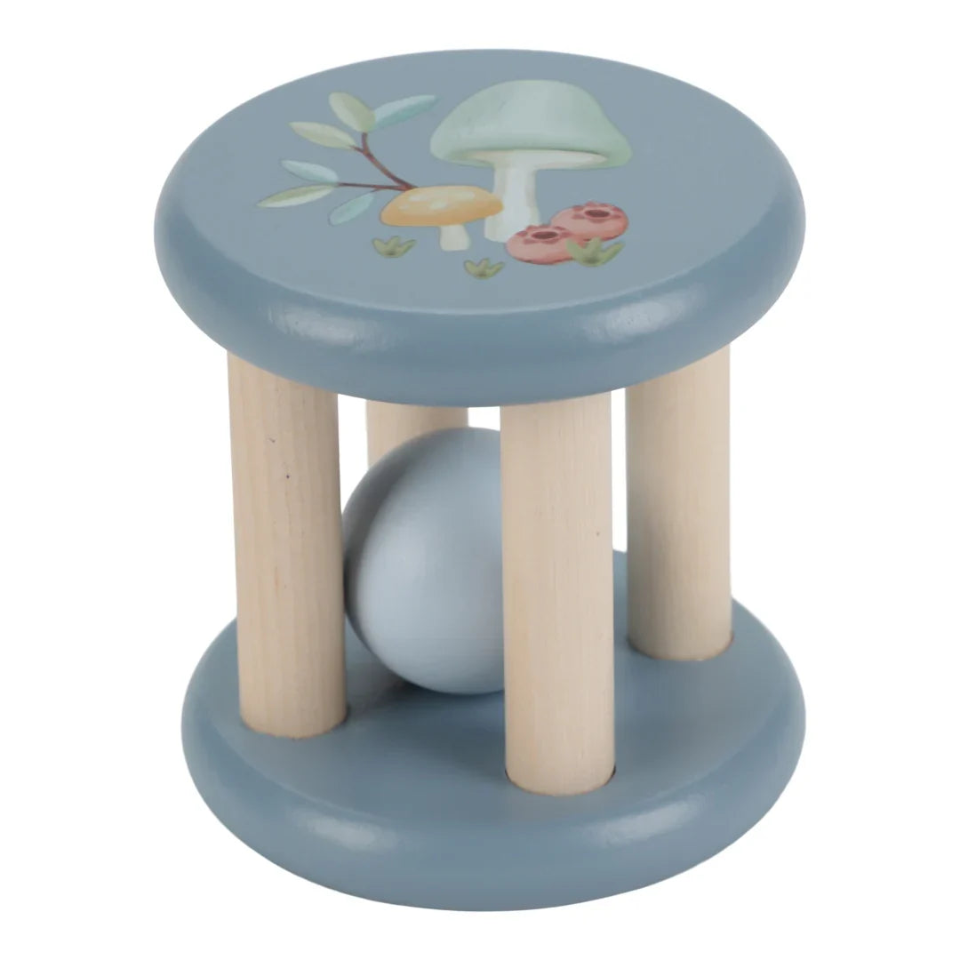 Little Dutch Wooden Roller Rattle Forest Friends