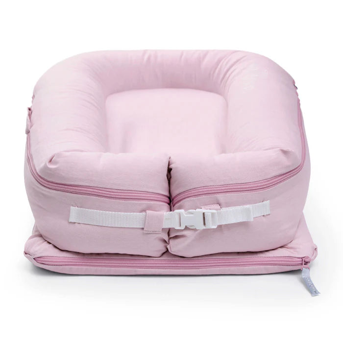 Deluxe+ Dock (0-8 months) - Lovely Lilac Chambray - Bubbadue