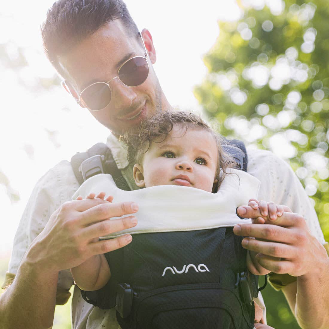 Nuna CUDL clik 4-in-1 Baby Carrier - Fog