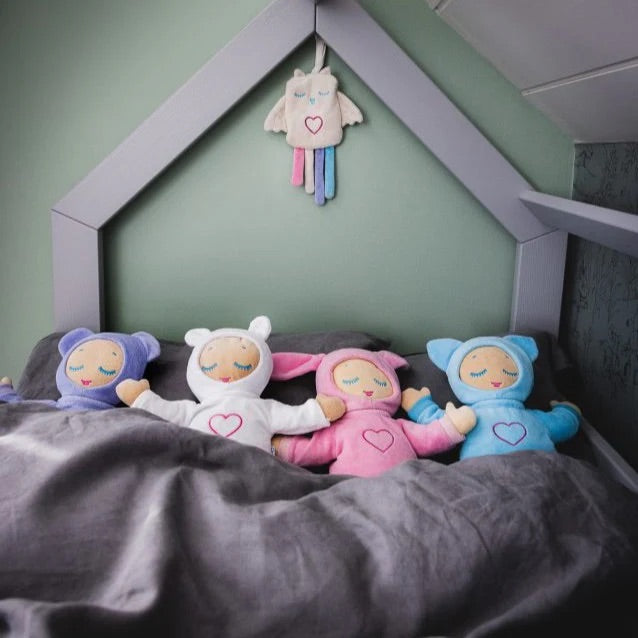 White Polar Bear - Lulla Doll Outfit - Bubbadue