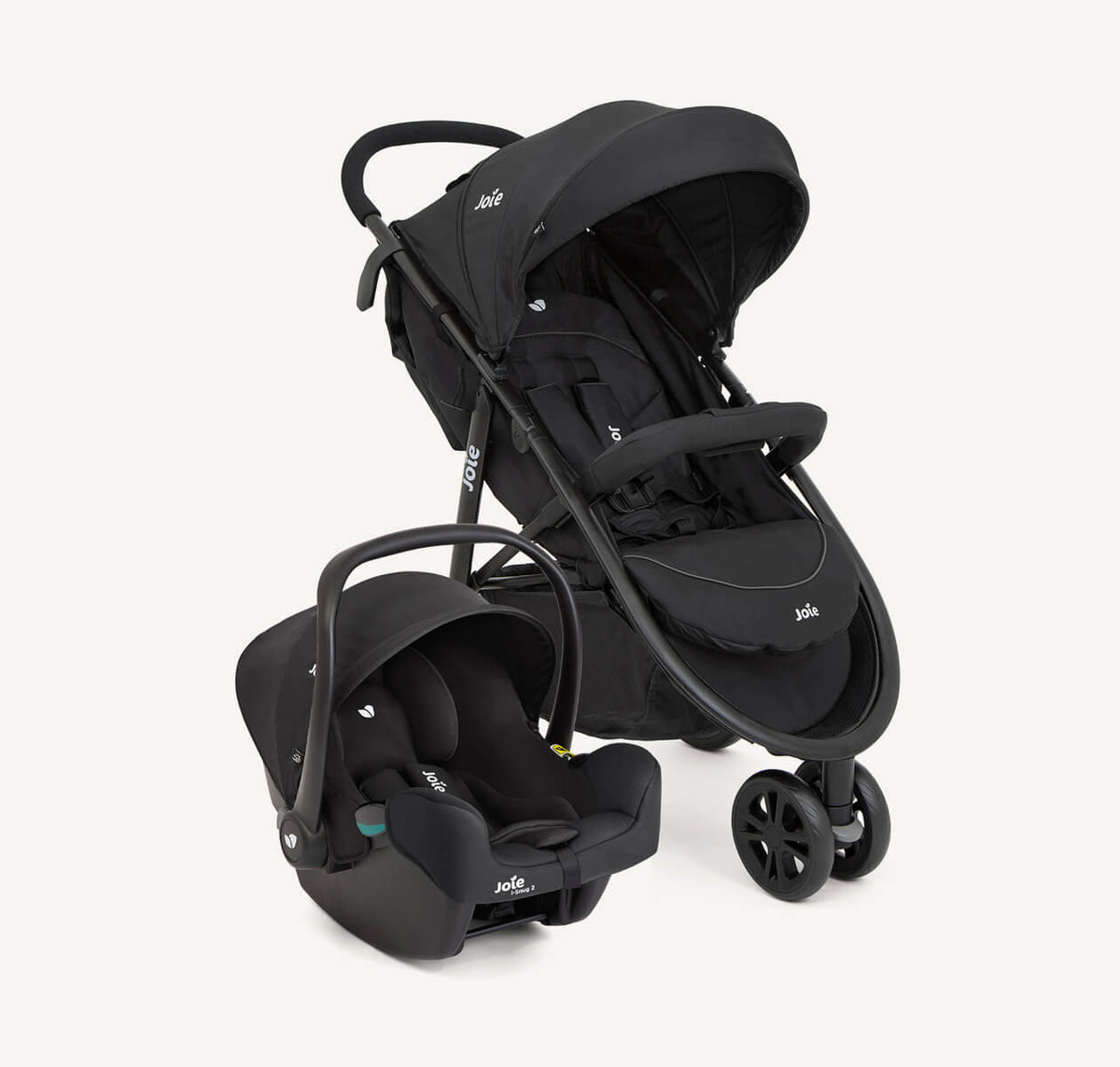 Joie Litetrax 3 Travel System with i-Snug 2 - Coal