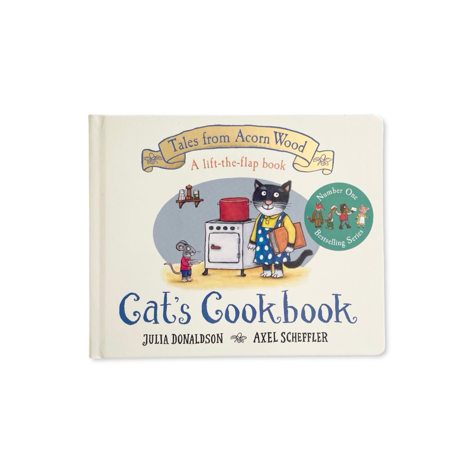 Tales From Acorn Wood: Cat's Cookbook Board Book - Bubbadue