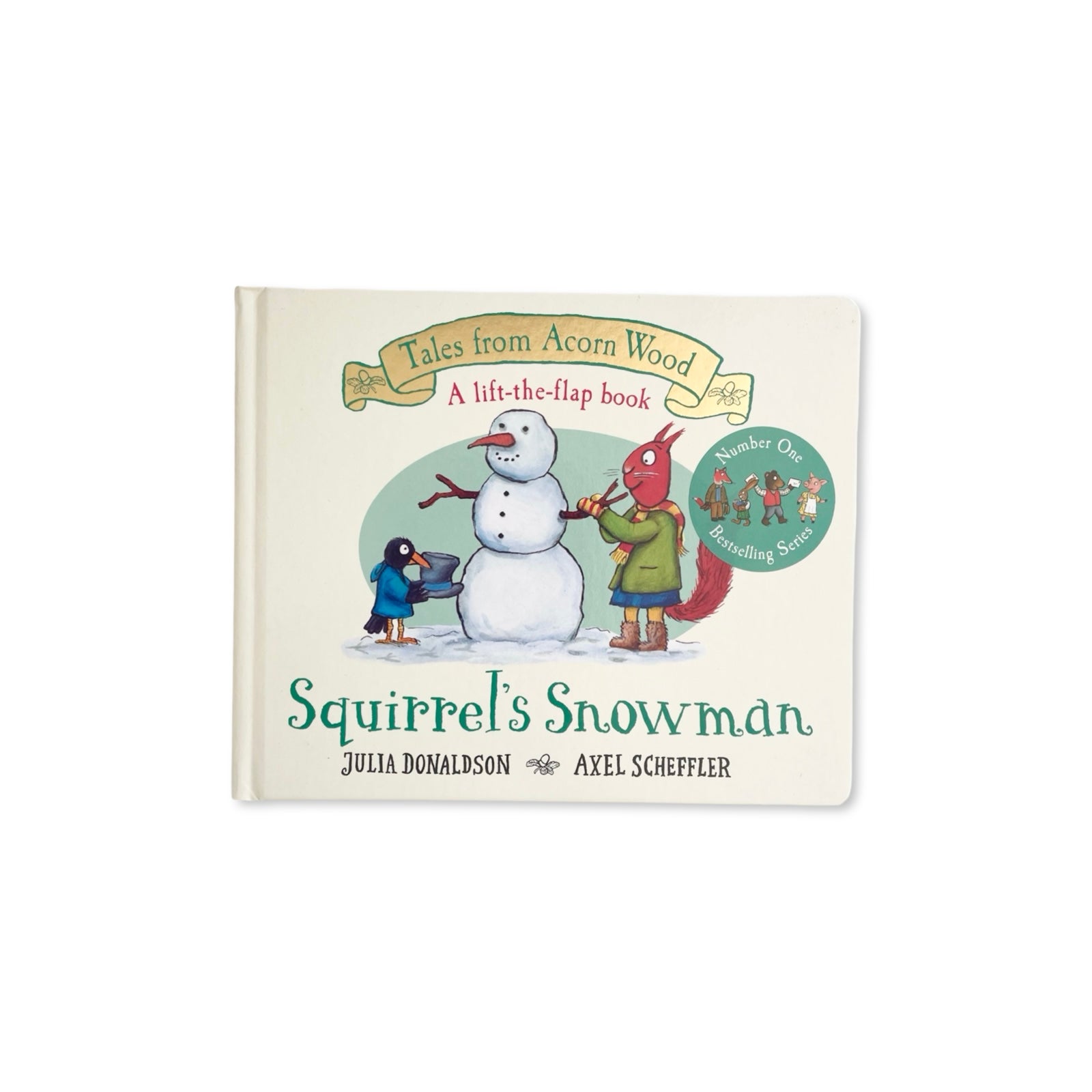 Tales From Acorn Wood: Squirrel's Snowman Board Book - Bubbadue