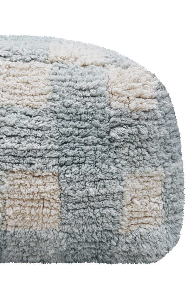 Lorena Canals Pouf Vichy - Blue Sage