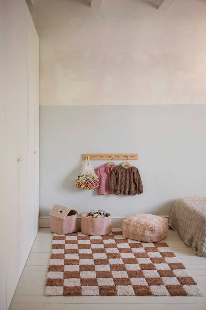 Lorena Canals Pouf Vichy - Rose