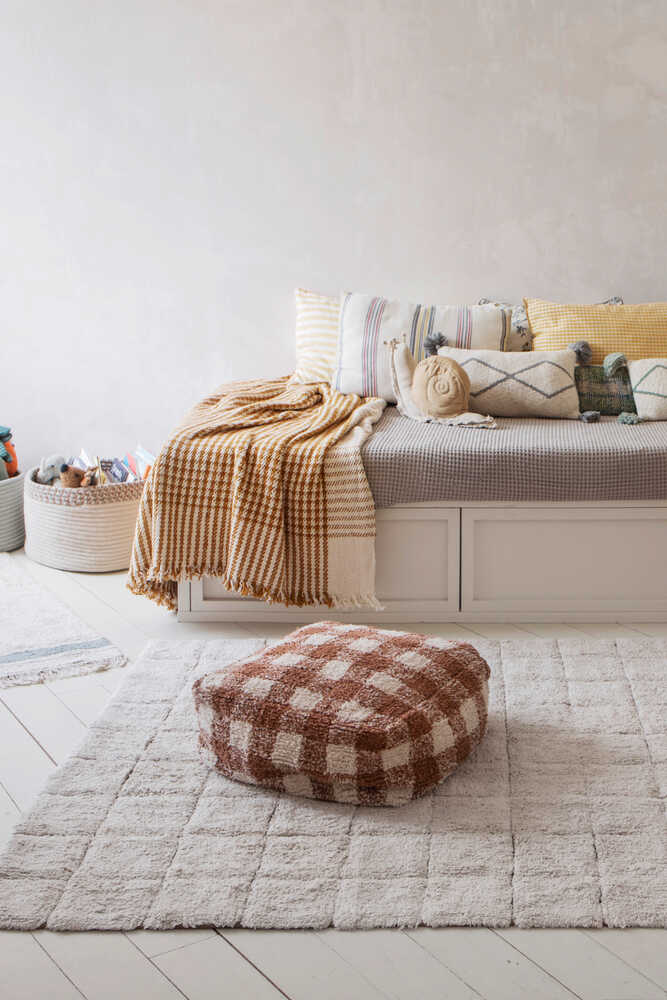 Lorena Canals Pouf Vichy - Toffee