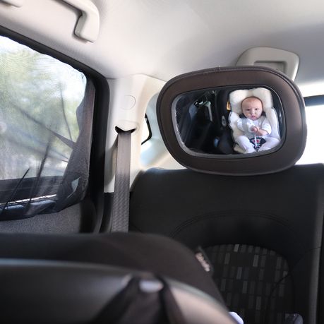 Travel Baby In-Sight Auto Mirror wide-angle view