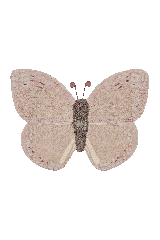 Lorena Canals Washable Rug Baby Butterfly