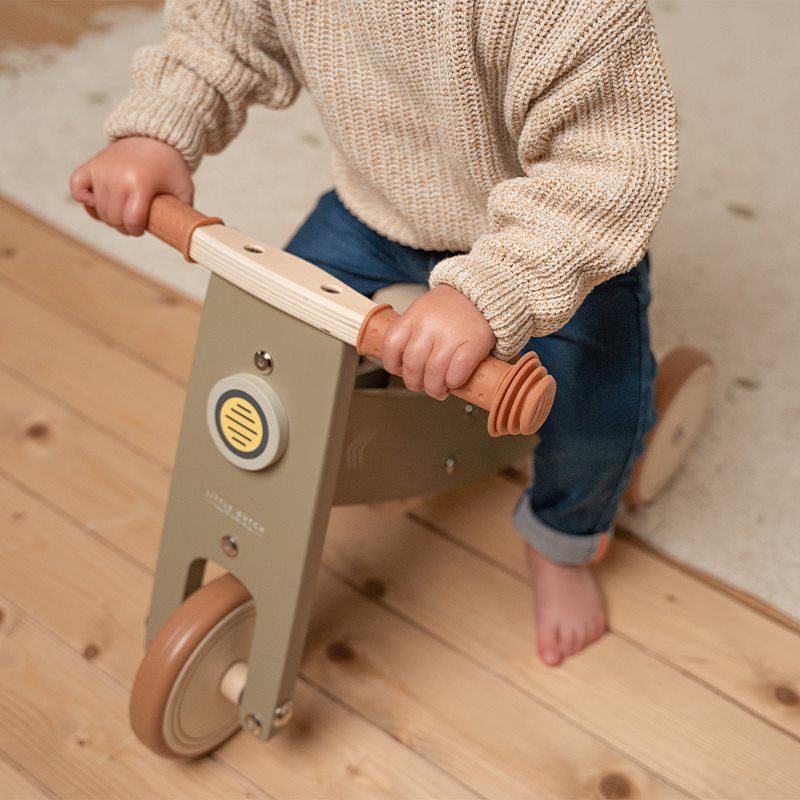 Little Dutch Wooden Tricycle - Olive